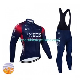 Tenue Maillot M/L + Collant à Bretelles Hiver Thermal Fleece 2022 Ineos Grenadiers N001